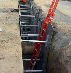 Aluminum Hydraulic Shores